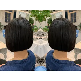 ショート 🫧透け感⋆艶髪💎 山口アヤカのヘアスタイル