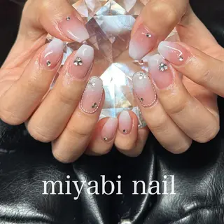 ネイル miyabi nail 桂川駅近くのネイルデザイン