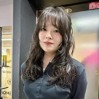 ロング パーマ 札幌パーマ 髪質改善/後藤海音のヘアスタイル