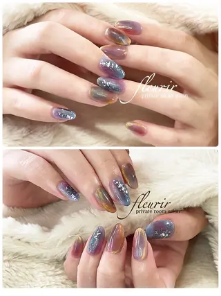 ネイル フルリール 【プライベートサロンのネイルデザイン