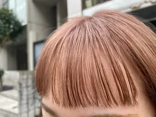 ショート カラー ☘️ブリーチ/ハイト ーン/レイヤー/のヘアスタイル