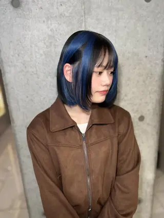 カラー ️💜akari💜 ハイトーン/レイヤーのヘアスタイル