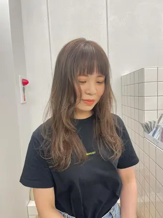 ミディアム カラー 関 京磨のヘアスタイル