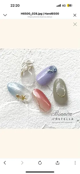 ネイル Bianca浦和西口 Takenouchiのネイルデザイン