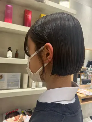 ミディアム カラー 斎藤　柚姫 sibell🌿のヘアスタイル