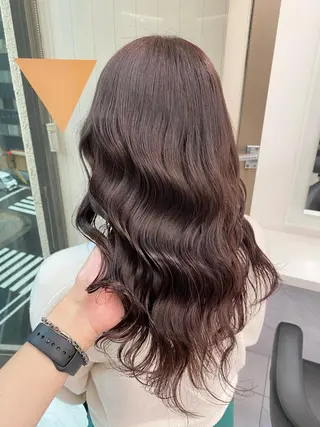 セミロング カラー レイヤー/韓国❣️ 髪質改善/亘紘輝のヘアスタイル