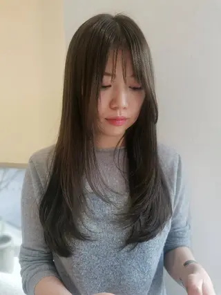 ロング RueD'or春日井所属・sameya maiのヘアスタイル