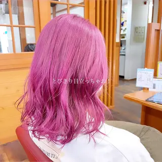 カラー TJ天気予報 豊田 /松岡さくらのヘアスタイル