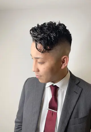 ショート 渋谷 メンズヘア⭐️ タニグチヨシユキのヘアスタイル