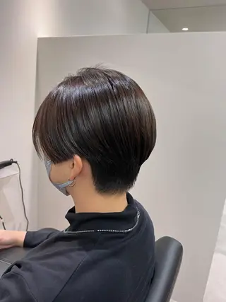 ショート 本井 宏明のヘアスタイル