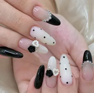 ネイル By moonネイル 🌷ワンホン/韓国風のネイルデザイン