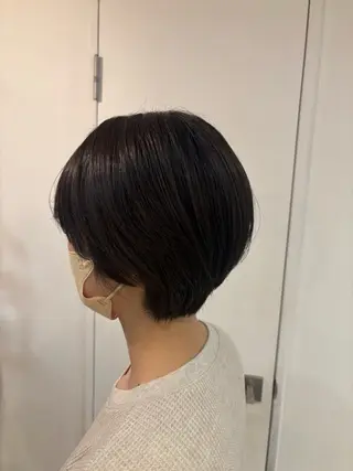 ショート 矢崎 明莉のヘアスタイル