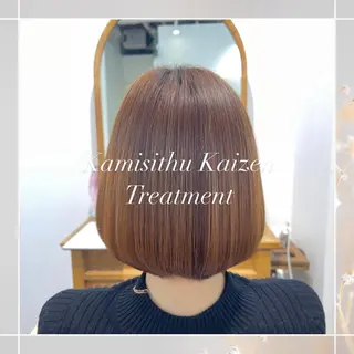 ショート カラー 👑人気韓国ヘア👑 髪質改善Zina真鍋のヘアスタイル