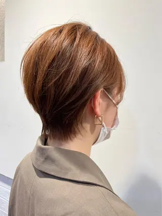 ショート 美髪ストレート/ メンズヘア/中田海斗のヘアスタイル