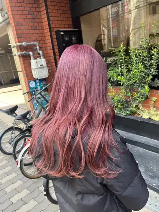 カラー 暖色🍎透明感カラー 🩵小林かりんのヘアスタイル