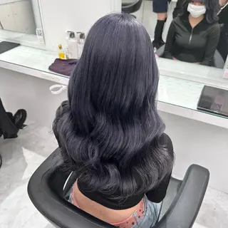 ロング カラー 韓国ヘア🇰🇷🎀 みきのヘアスタイル