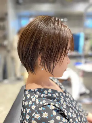 ショート Mogami Kengoのヘアスタイル