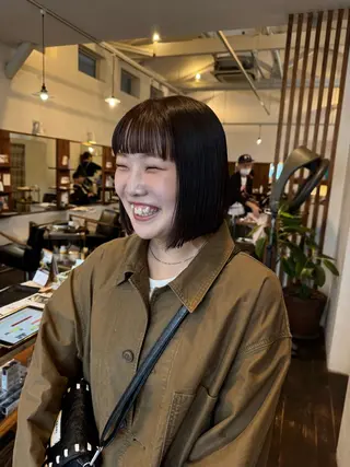 ショート カラー MOK大阪梅田店 Asahiのヘアスタイル