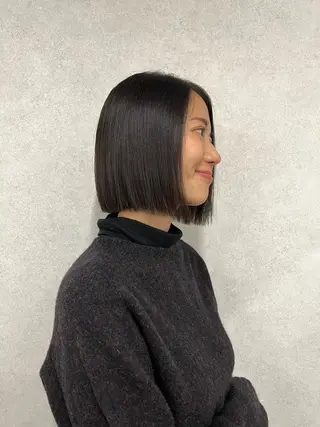 ミディアム anon Loemのヘアスタイル