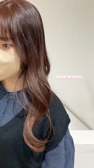 ロング カラー ‎manami 💞🩰のヘアスタイル