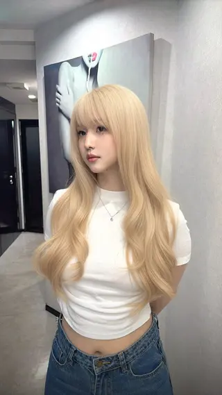 ロング カラー wixy mimi所属・栄/レイヤー/ 韓国ヘア/SHOYAのヘアスタイル