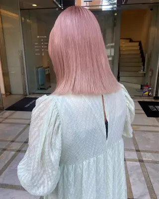 セミロング カラー riria/ボブ /ブラウンカラー🎀のヘアスタイル