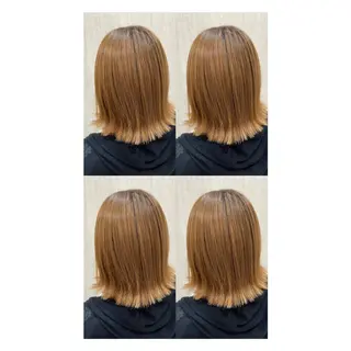 ミディアム カラー 店長✨レイヤー✖️ 髪質改善✖️韓国ヘアのヘアスタイル