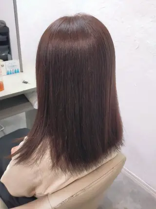 カラー セミロング SiLO 🎀 𝕂𝕒𝕟𝕟𝕒のヘアスタイル