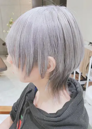 ショート カラー ヘアアレンジ メンズ 𝐑𝐈𝐍𝐊𝐀 🐣🩷のヘアスタイル