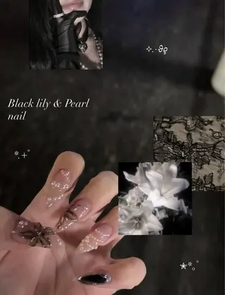 ネイル crystal ___nail所属・Au Thuc trinhのネイルデザイン