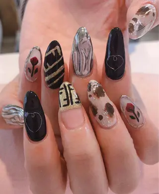 ネイル 長さだし専門店 M2　rikaのネイルデザイン