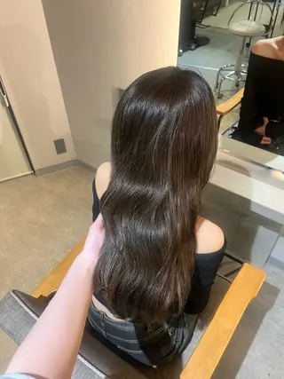 ロング カラー CReO所属・伊勢崎/透明感カラー an~✴︎のヘアスタイル