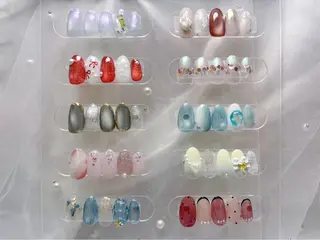 ネイル Queennail 北堀江megumiのネイルデザイン
