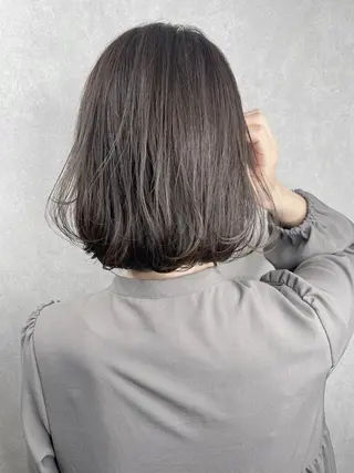 ミディアム カラー BUCKS【天王寺】 バックス【駅30秒】のヘアスタイル