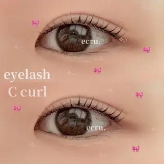 パーマ ecru.所属・TAKAHASHI NANAMIのマツエク・マツパデザイン