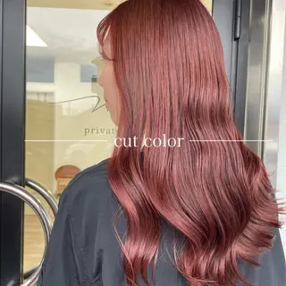 セミロング カラー melia SAKIのマツエク・マツパデザイン