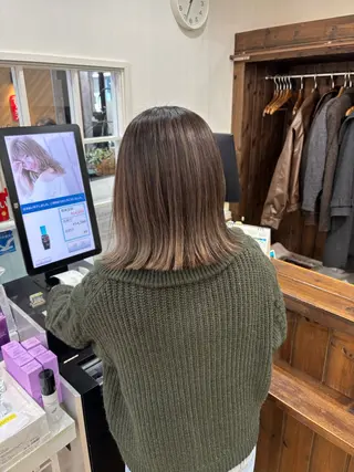 ミディアム カットモデル 募集中🌱MOEのヘアスタイル