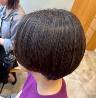 カラー 長井 遥のヘアスタイル