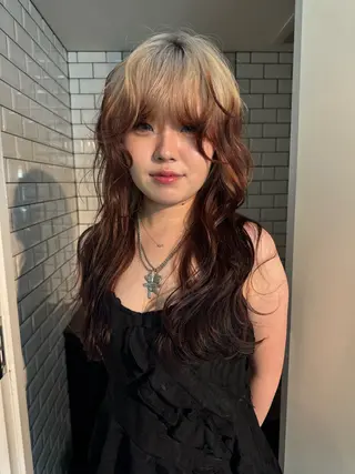 カラー パーマモデル募集/ 渋谷/TAIKIのヘアスタイル