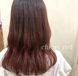 ロング カラー ボブ/美髪矯正 /佐藤　奈巳のヘアスタイル
