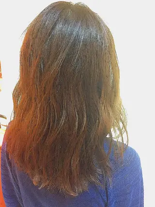 ロング カラー パーマ 可愛いを作る神 ナオヒロのヘアスタイル