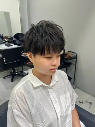 ショート カットモデル募集 村上海成のヘアスタイル