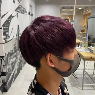 カラー メンズ YOHEI【メンズ/ パーマ/メンズ特化】のヘアスタイル