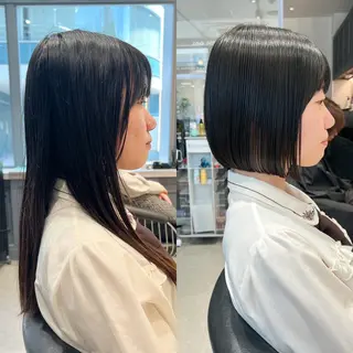 ショート 似合わせショート🌿 ボブ🫧 乾辺真悠子のヘアスタイル