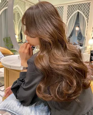 カラー 似合わせレイヤー 髪質改善/柴木琴愛のヘアスタイル