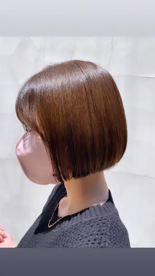 ショート カラー 🎀ブリーチなし 透明感🎀yuhiのヘアスタイル