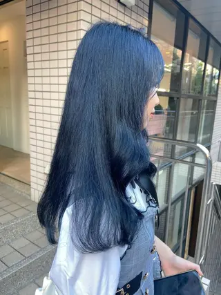 ロング カラー ヘアアレンジ GAME 天神所属・レイヤーカット指名 No.1💖マユカのヘアスタイル