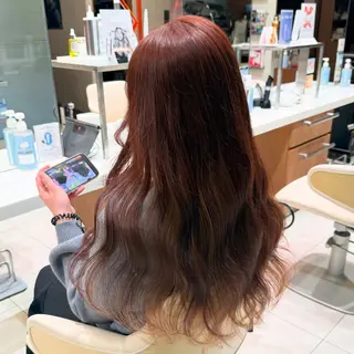 ロング カラー レナーク・ソワン るうかのヘアスタイル