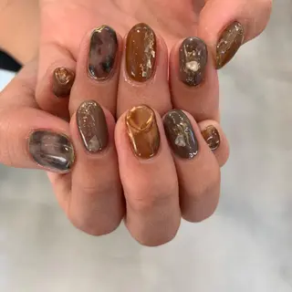 ネイル HAIR & FACE EDGE（エッジ）所属・kiki ._.nailのネイルデザイン