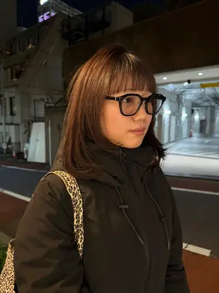 ミディアム カラー パーマ/ボブ /レイヤー チヒロのヘアスタイル